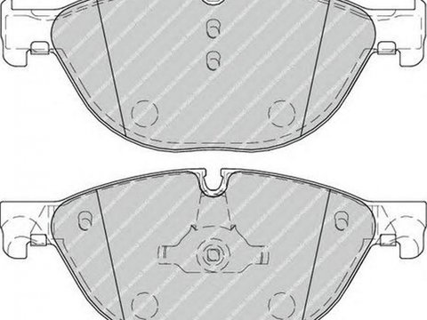 Placute frana BMW 5 Touring F11 FERODO FDB4285