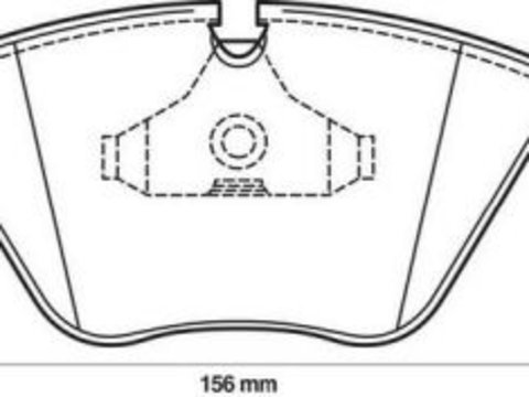 Placute frana BMW Seria 3 (E36), Seria 3 Cabriolet (E36), Seria 3 Cabriolet (E46), Seria 3 Cupe (E36), Seria 3 Cupe (E46), Seria 5 (E28), Seria 5 (E34), Seria 7 (E32), Z3 (E36), Z3 Cupe (E36), Z4 (E85, E86) SRLine parte montare : Punte fata