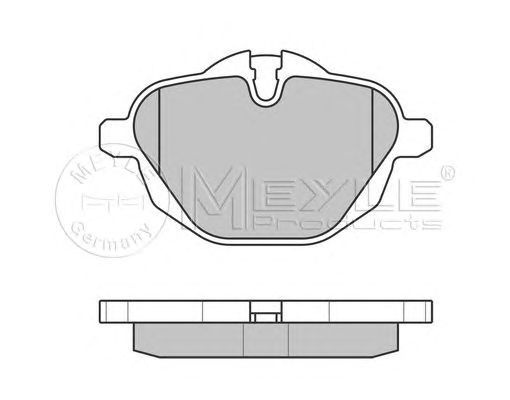 Placute frana BMW X3 F25 MEYLE 0252456118