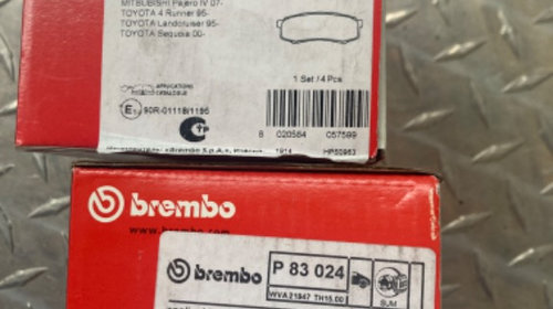 Placute frana brembo toyota land cruiser