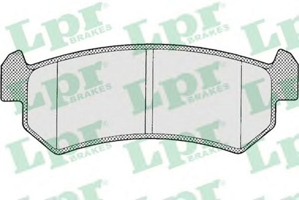 Placute frana CHEVROLET AVEO limuzina T250 T255 LPR 05P1199
