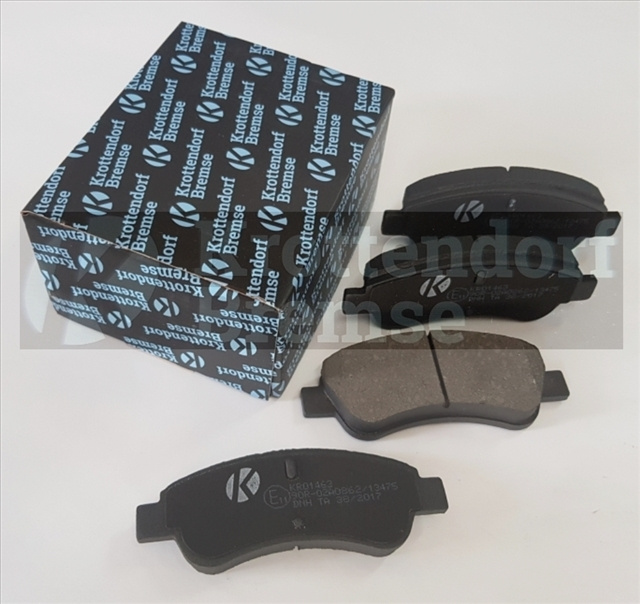 Placute frana # CitroEn C2 2003 2004 2005 2006 2007 2008 2009 2010 2011 2012 2013 2014 2015 2016 2017 2018 2019 2020 2021 2022 2023 2024 2025 # KRO1463 # KROTTENDORF