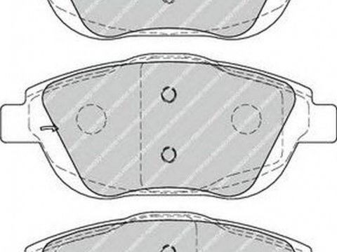 Placute frana CITROEN C3 II FERODO FDB4288