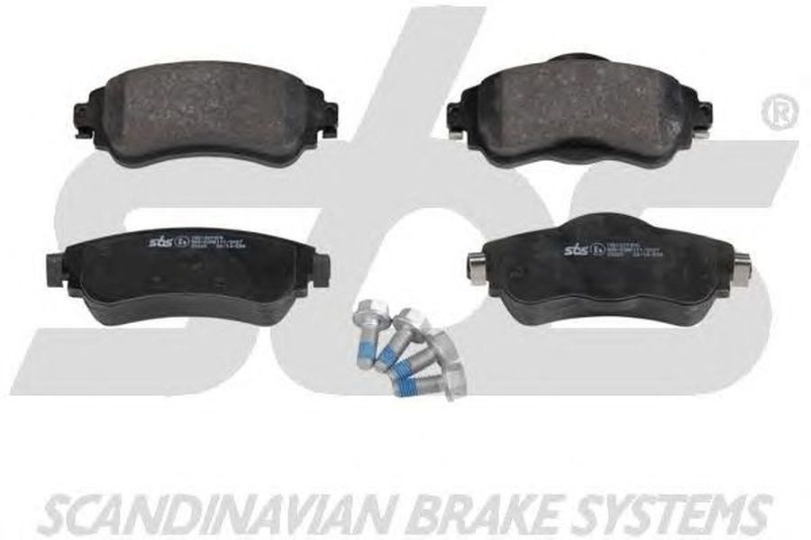 Placute frana CITROEN C4 II B7 SBS 1501221970