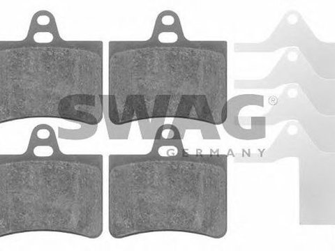 Placute frana CITROEN C5 I Break DE SWAG 64 91 6420