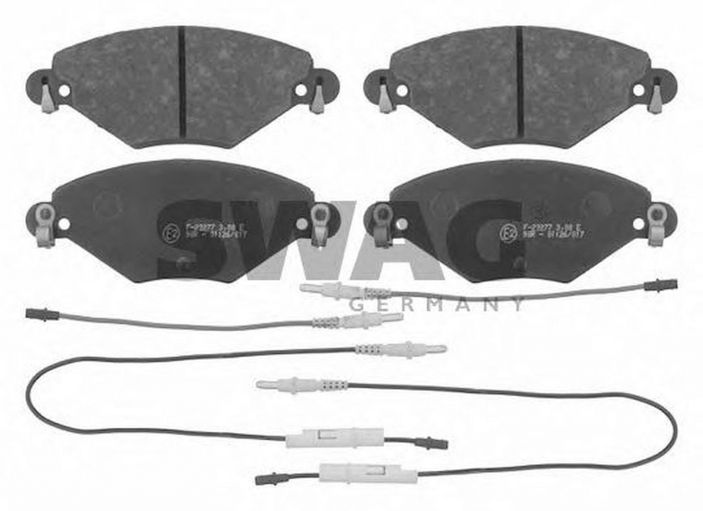 Placute frana CITROEN C5 I Break DE SWAG 64 91 6417