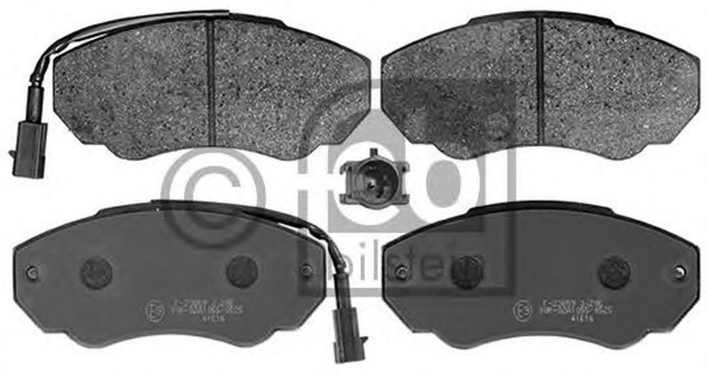 Placute frana CITROEN JUMPER bus 244 Z FEBI FE116049