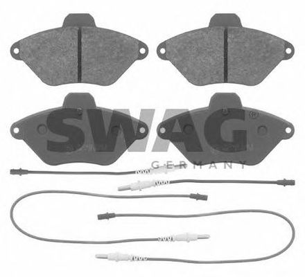 Placute frana CITROEN XANTIA Break X1 SWAG 64 91 6415