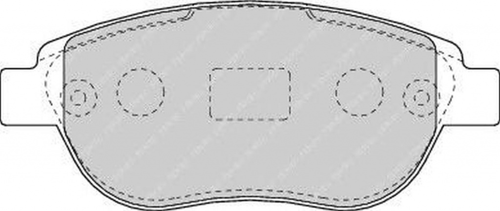 Placute frana CITROEN XSARA PICASSO N68 FERODO FDB1476