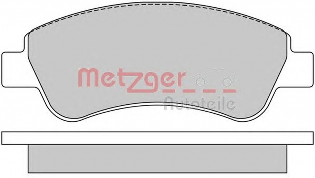 Placute frana CITROEN XSARA PICASSO N68 METZGER 1170026