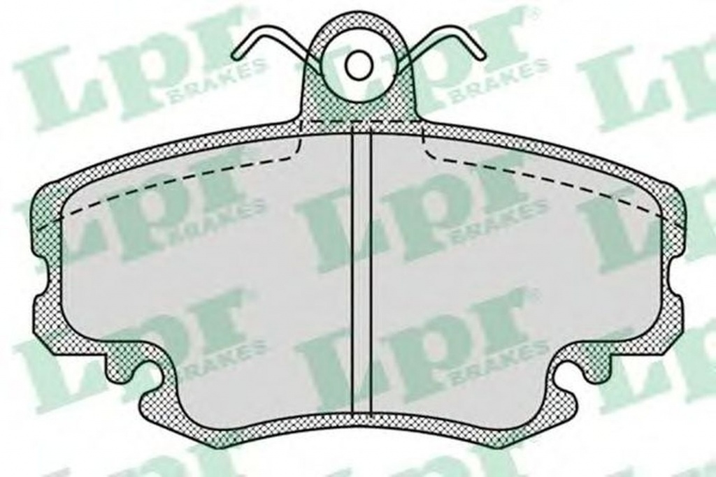 Placute frana DACIA SANDERO LPR 05P1107