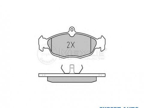 Placute frana Daewoo CIELO (KLETN) 1995-1997 #2 0252054716