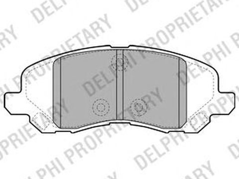 Placute frana DODGE AVENGER DELPHI LP2038