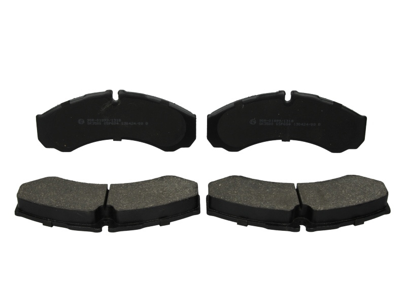 Placute frana fata Iveco Daily 1990-2006, 2006-2014, Renault Master Mascott, Originale 5001850859