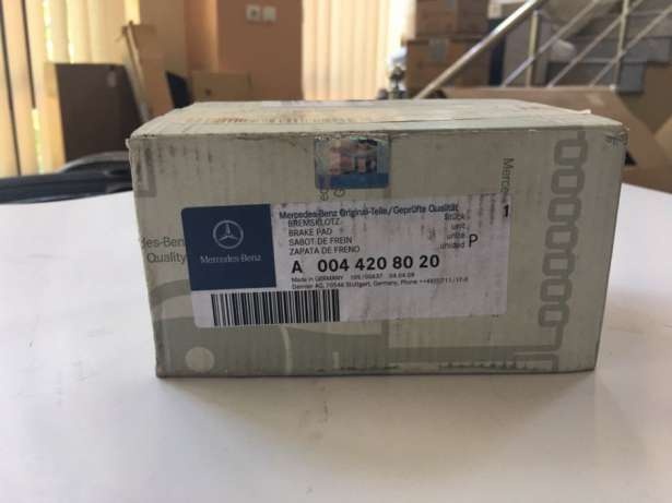 Placute frana fata noi originale mercedes s class, e, cls,sl, clk