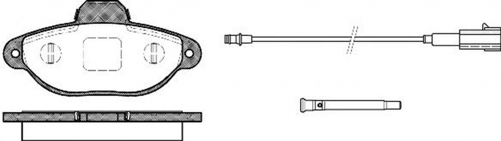 Placute frana FIAT 500 312 ROADHOUSE 2414.21