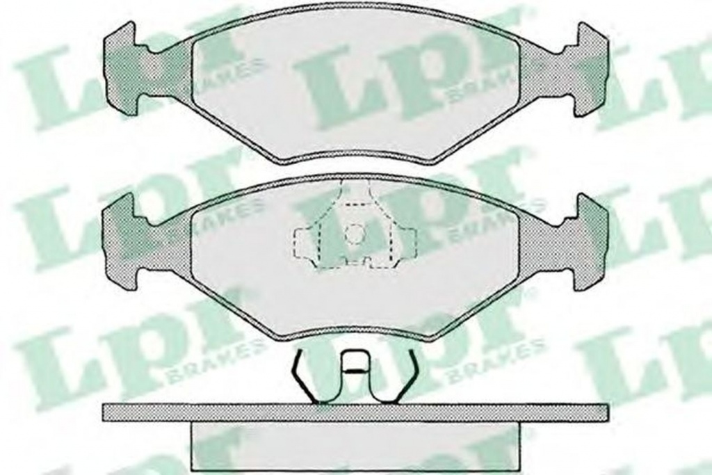 Placute frana FIAT ALBEA 178 LPR 05P679