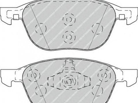 Placute frana FORD ECOSPORT FERODO FDB4319