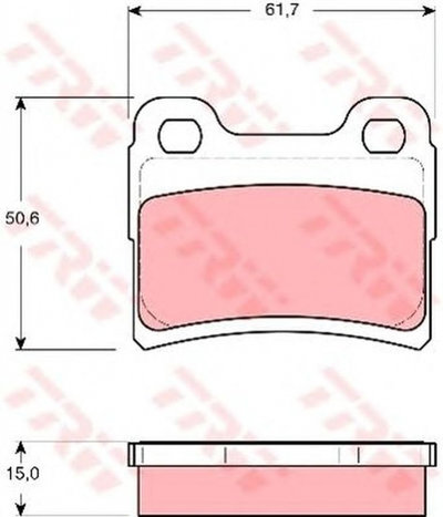 Placute frana FORD ESCORT CLASSIC Turnier ANL TRW 