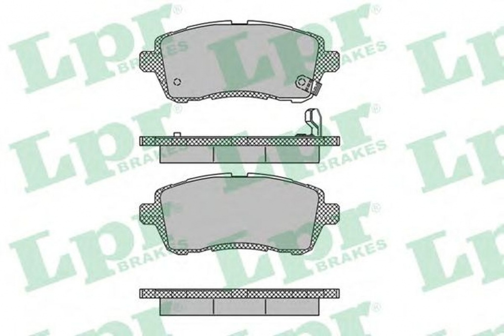 Placute frana FORD FIESTA VI LPR 05P1464
