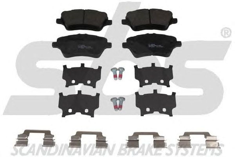 Placute frana FORD FIESTA VI Van SBS 1501222579