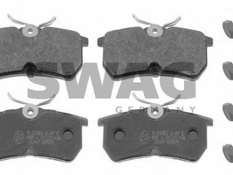 Placute frana FORD FOCUS DAW DBW SWAG 50 91 6167