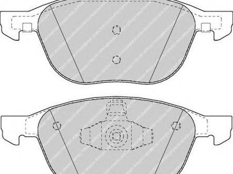 Placute frana FORD FOCUS II DA FERODO FDB1594