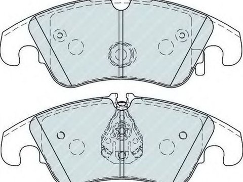 Placute frana FORD FOCUS II DA FERODO FDB4268