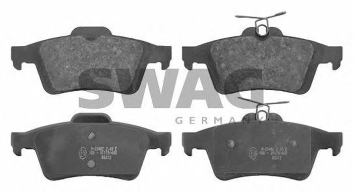 Placute frana FORD FOCUS II DA SWAG 50 91 6718
