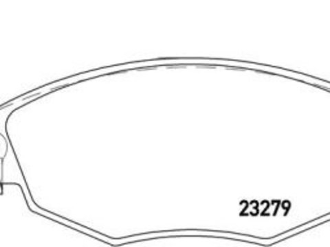 Placute frana Ford Mondeo 3 (B5y), Jaguar X-Type (Cf1), X-Type Estate (Cf1) SRLine parte montare : Punte fata