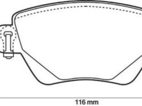 Placute frana Ford Mondeo 3 (B5y), Jaguar X-Type (Cf1), X-Type Estate (Cf1) SRLine parte montare : Punte spate