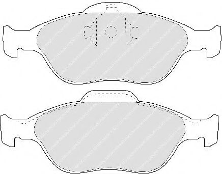 Placute frana FORD STREET KA (RL2) (2003 - 2005) F