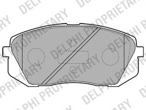 Placute frana HYUNDAI ix55 DELPHI LP2050