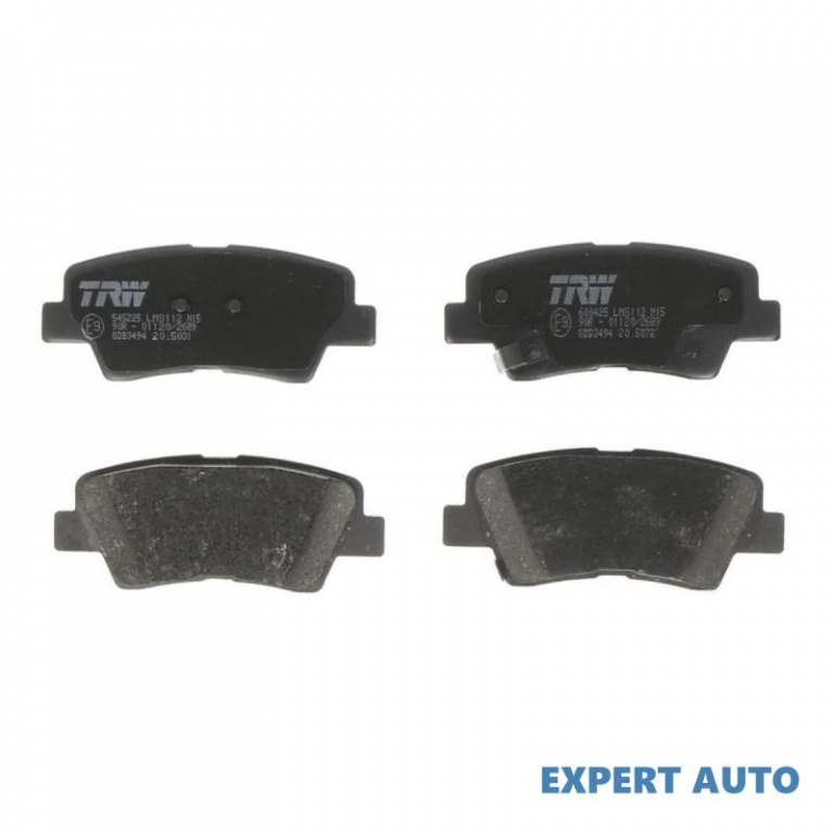 Placute frana Hyundai SONATA V (NF) 2005-2010 #2 0252493415W