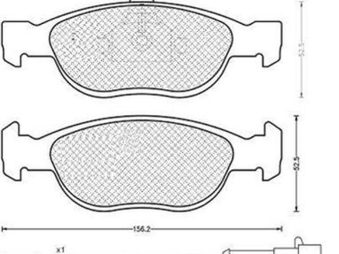 Placute frana LANCIA DEDRA 835 MAGNETI MARELLI 430216170342