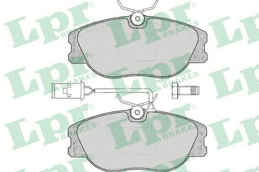 Placute frana LANCIA DELTA II 836 LPR 05P032