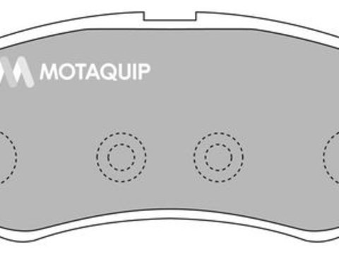 Placute frana LVXL1175 MOTAQUIP pentru Chevrolet Aveo Chevrolet Sonic Daewoo Kalos