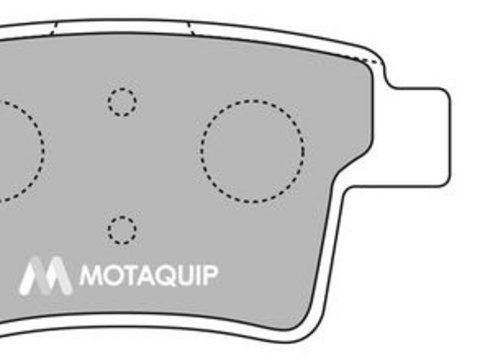 Placute frana LVXL1261 MOTAQUIP pentru Ford Mondeo