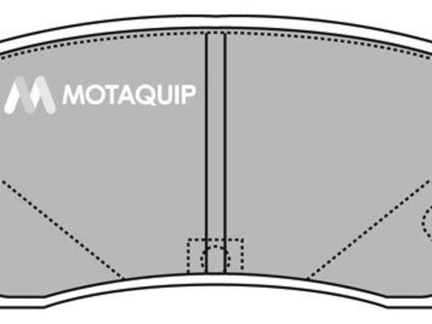 Placute frana LVXL1272 MOTAQUIP pentru Kia Picanto