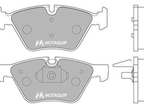 Placute frana LVXL1292 MOTAQUIP pentru Bmw Seria 3 Bmw Seria 5 Bmw Z4