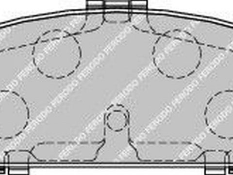 Placute frana MAZDA 6 GH FERODO FDB1721