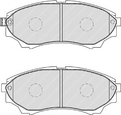 Placute frana MAZDA BT-50 platou / sasiu (CD, UN) (2006 - 2016) FERODO FDB1817