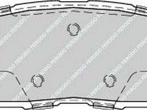 Placute frana MAZDA CX-9 TB FERODO FDB4366