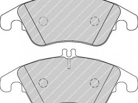 Placute frana MERCEDES-BENZ C-CLASS cupe C204 FERODO FDB1979