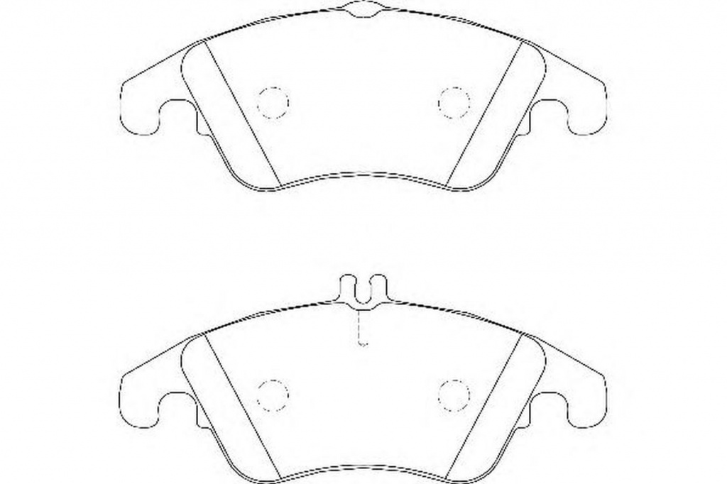 Placute frana MERCEDES-BENZ C-CLASS cupe C204 WAGNER WBP24310A