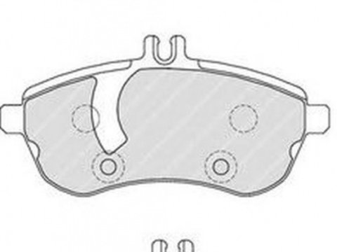 Placute frana MERCEDES-BENZ C-CLASS T-Model S204 FERODO FDB1978