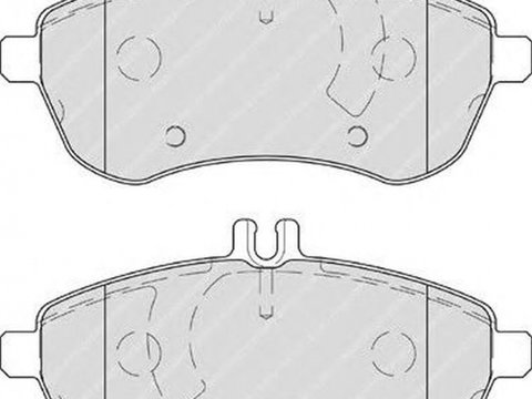 Placute frana MERCEDES-BENZ C-CLASS T-Model S204 FERODO FDB4199