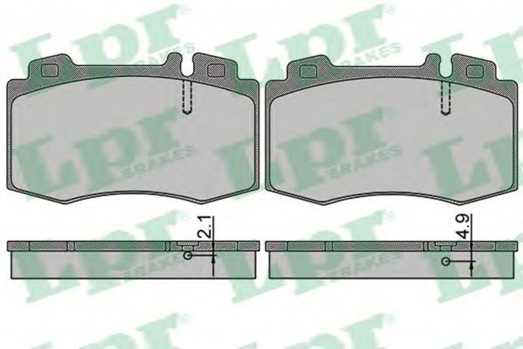 Placute frana MERCEDES-BENZ E-CLASS T-Model S211 LPR 05P849