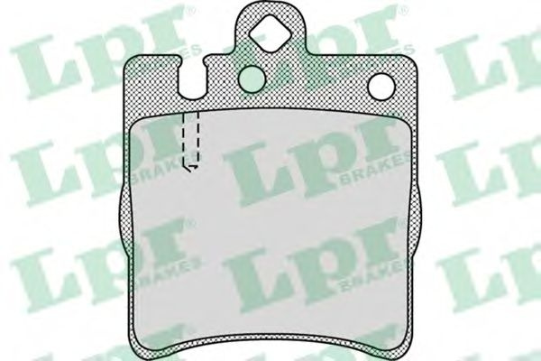 Placute frana MERCEDES CLK (C208) (1997 - 2002) LPR 05P957