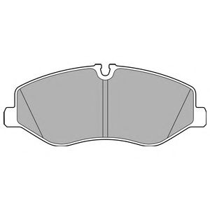 Placute frana MERCEDES V-CLASS (W447) (2014 - 2016) QWP WBP1241